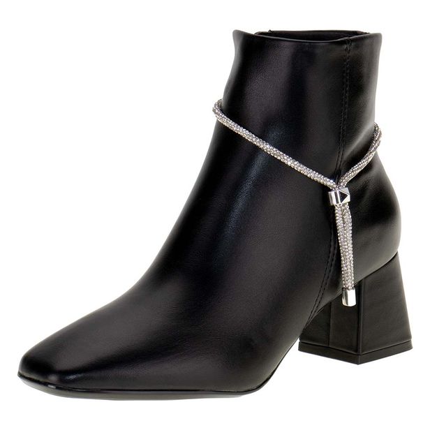 Bota Feminina Cano Baixo Vizzano 3098102 PRETO 35
