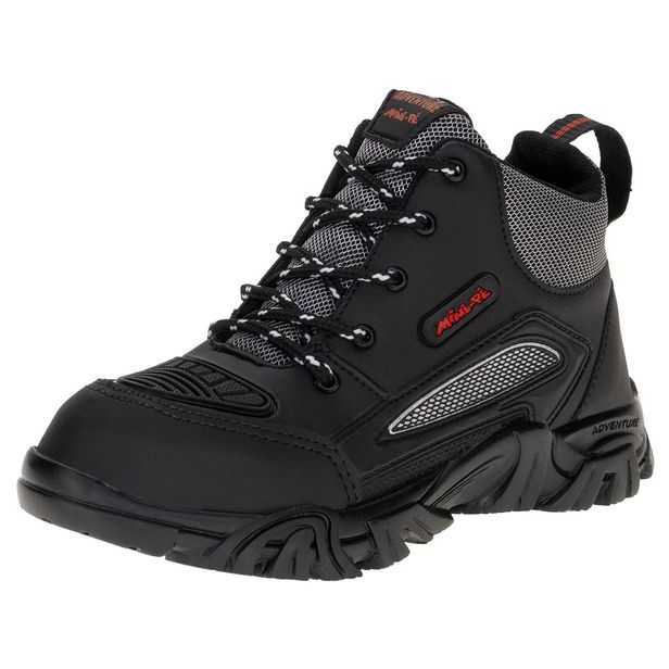Bota Infantil Masculina Adventure Minipé MP2401S PRETO 29