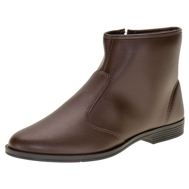 Bota Feminina Cano Baixo Moleca 5333100 CAFÉ 34