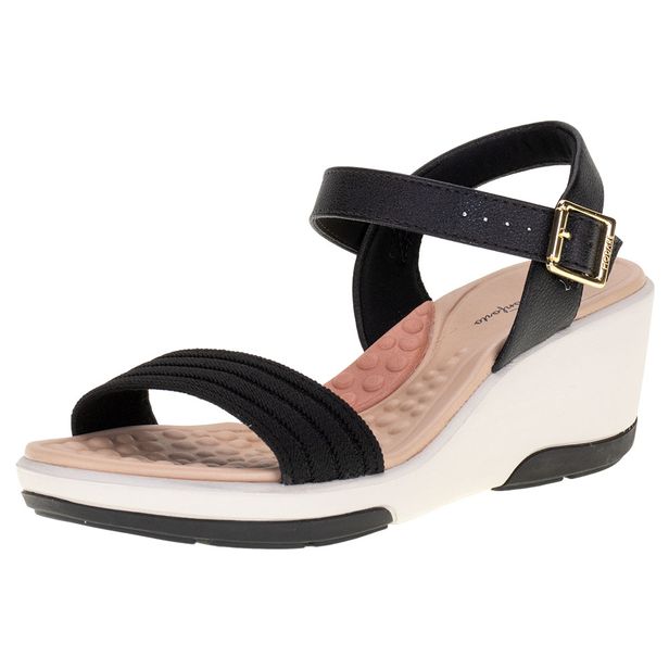 Sandália Feminina Anabela Modare 7182103 PRETO 35