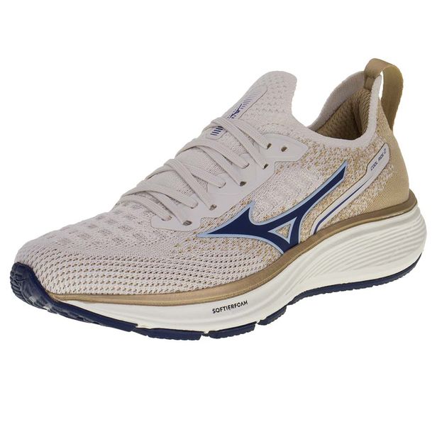 Tênis Feminino Cool Ride 2 Mizuno 101087087 BEGE/AZUL 35