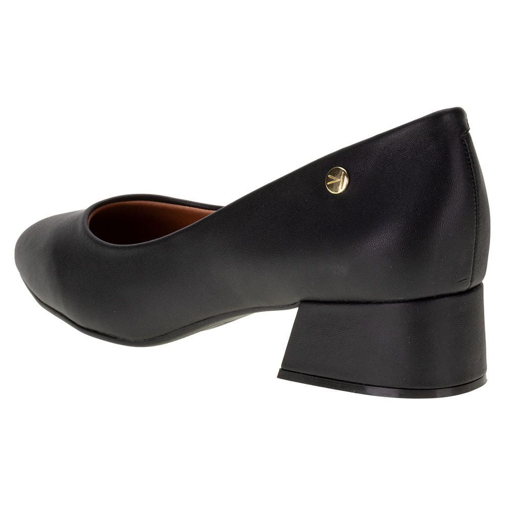 Sapato Feminino Salto Baixo Vizzano 1346100 PRETO cloviscalcados