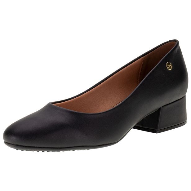 Sapato Feminino Salto Baixo Vizzano - 1346100 PRETO 34