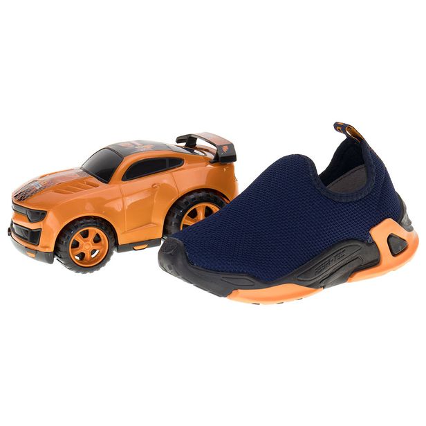 Kit Tênis Infantil Play e Carrinho Kidy 0070642 MARINHO 27