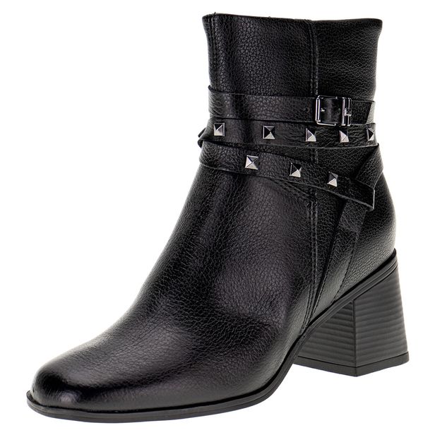 Bota Feminina Cano Baixo Bottero 361802 PRETO 34