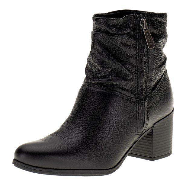 Bota Feminina Cano Baixo Bottero 346907 PRETO 34