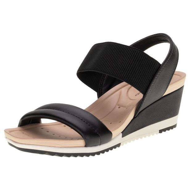 Sandália Feminina Anabela Modare 7123150 PRETO 37