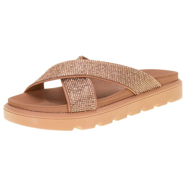 Tamanco Feminino Flat Vizzano 6459122 BEGE 34