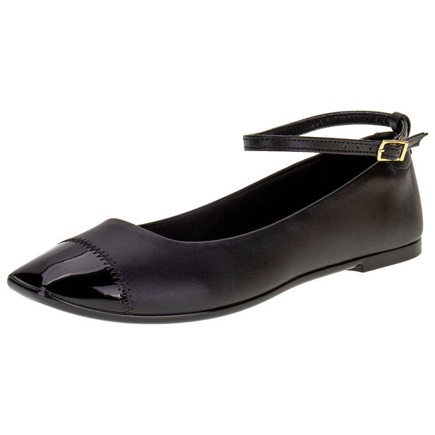 Sapatilha Feminina Moleca - 5735222 PRETO 34