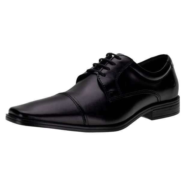 Sapato Masculino Social Vega Democrata 055201 PRETO 37