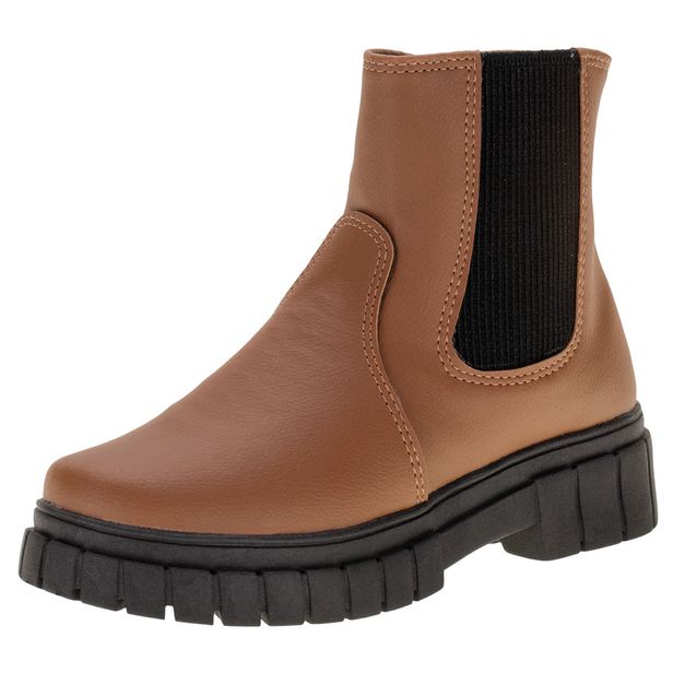 Bota Infantil Feminina Fuffy 16532 CARAMELO 28