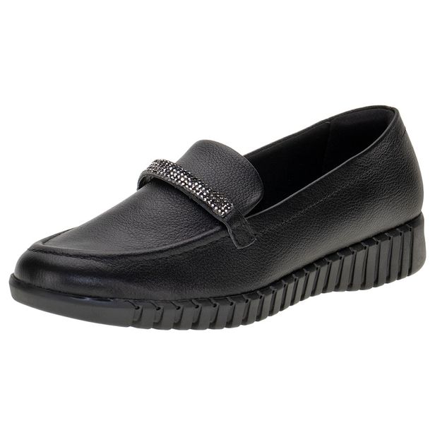 Mocassim Feminino Comfortflex 2476303 PRETO 34