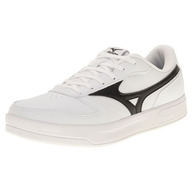 Tênis Masculino Street Wind Mizuno 101102102 BRANCO/PRETO 40