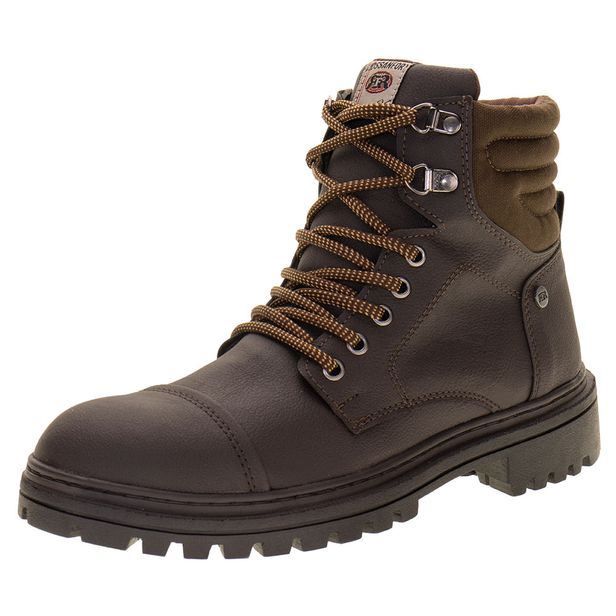 Bota Masculina Coturno Rossanfort 1842 CAFÉ 38