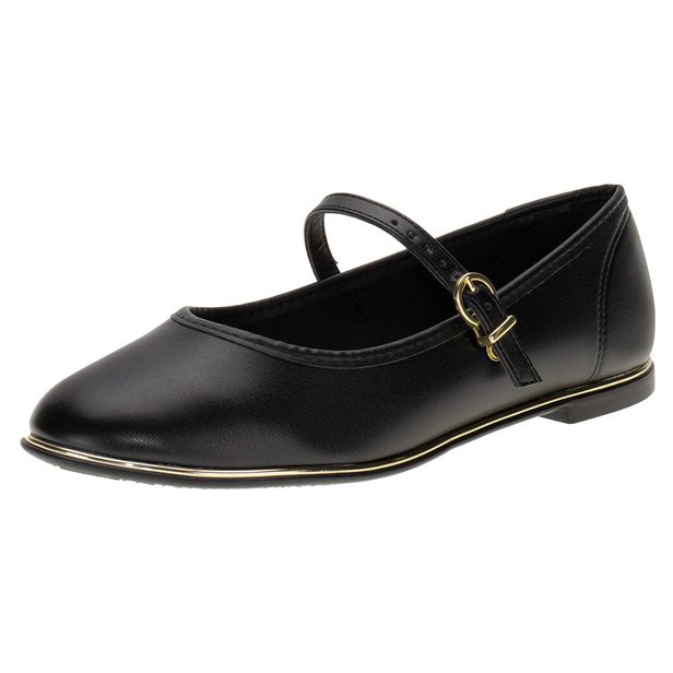 Sapatilha Feminina Flat Beira Rio 4311102 PRETO 36