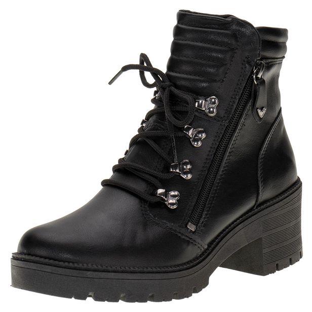 Bota Feminina Coturno Mississipi MI621A PRETO 34