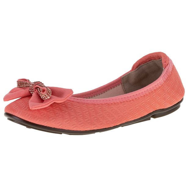 Sapatilha Feminina Moleca - 5770103 CORAL 36