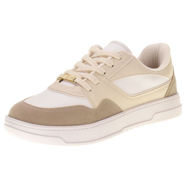 Tênis Feminino Casual Vizzano 1419105 BRANCO/CINZA 36