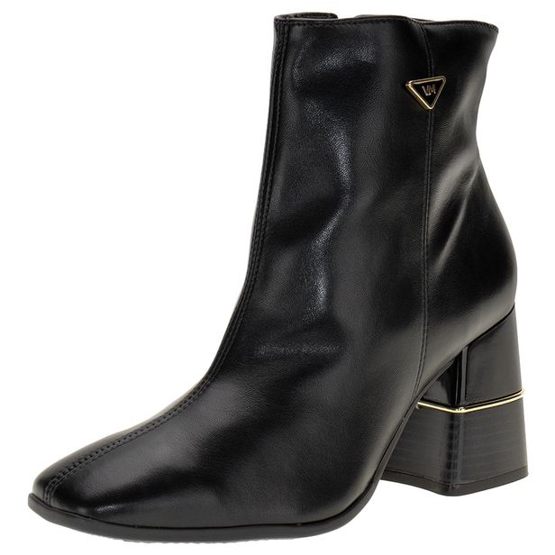 Bota Feminina Cano Baixo Via Marte 099002 PRETO 34