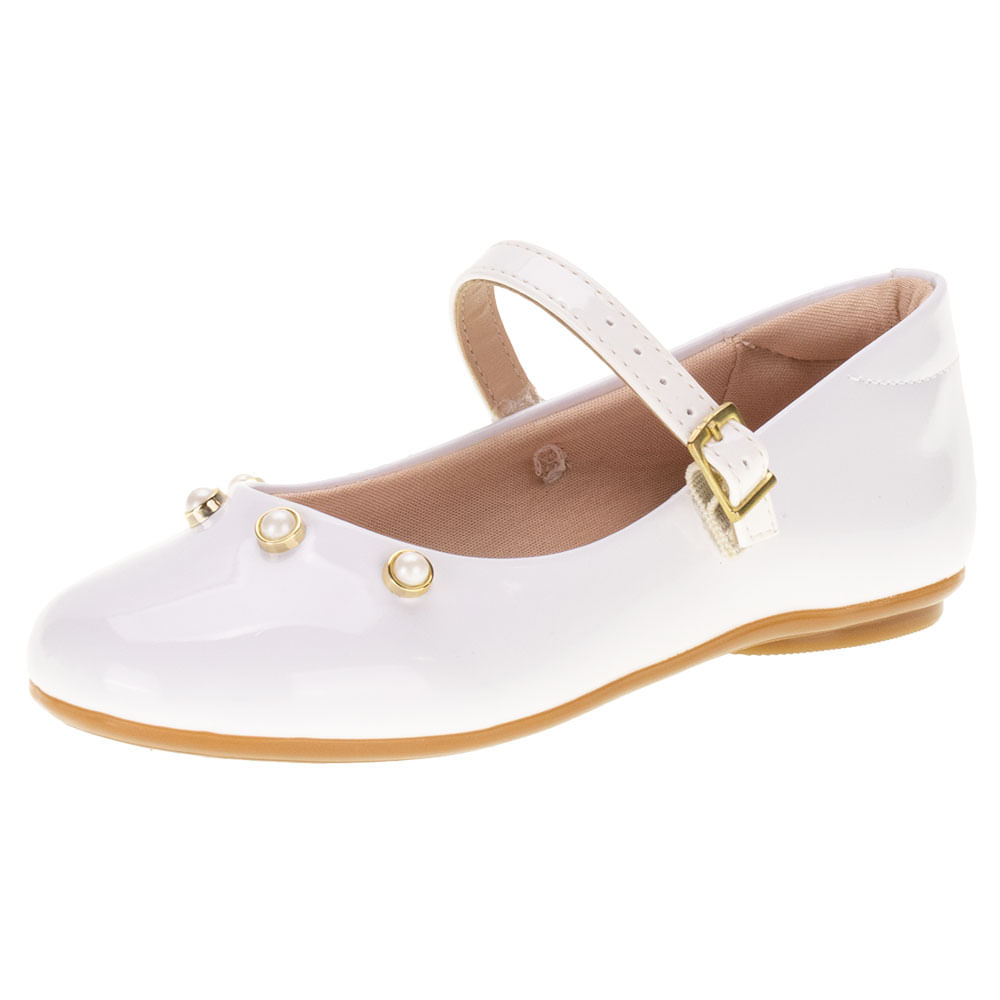 Sapatilha Branca Sapatilha Feminina Molekinha Sapatilha Infantil