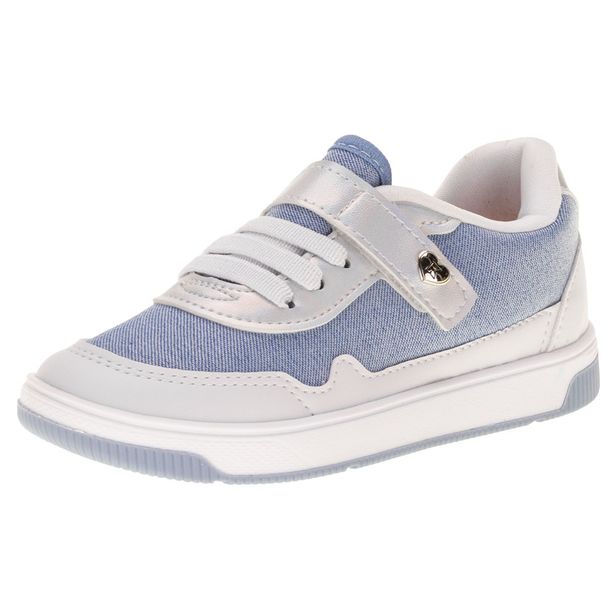 Tênis Infantil Feminino Astral Respitec Kidy 3290008 JEANS 29