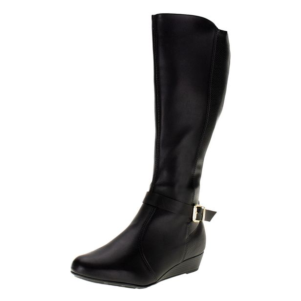 Bota Feminina Cano Alto Modare 7076111 PRETO 34