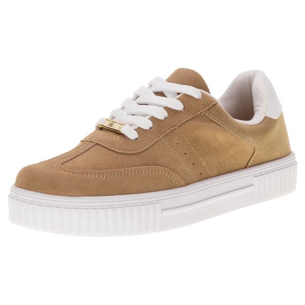 Tênis Feminino Casual Vizzano 1307106 BEGE 34