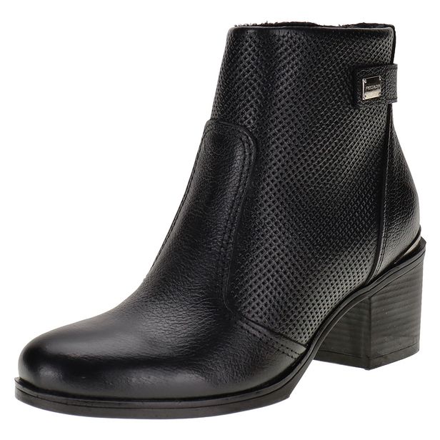 Bota Feminina Cano Baixo Pegada 280306 PRETO 34