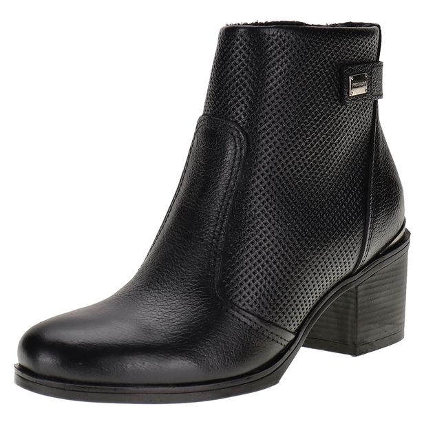 Bota Feminina Cano Baixo Pegada 280306 PRETO 35