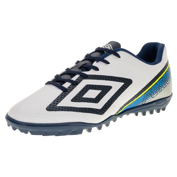 Chuteira Masculina Society Force Umbro U01FB00248 BRANCO/AZUL 37
