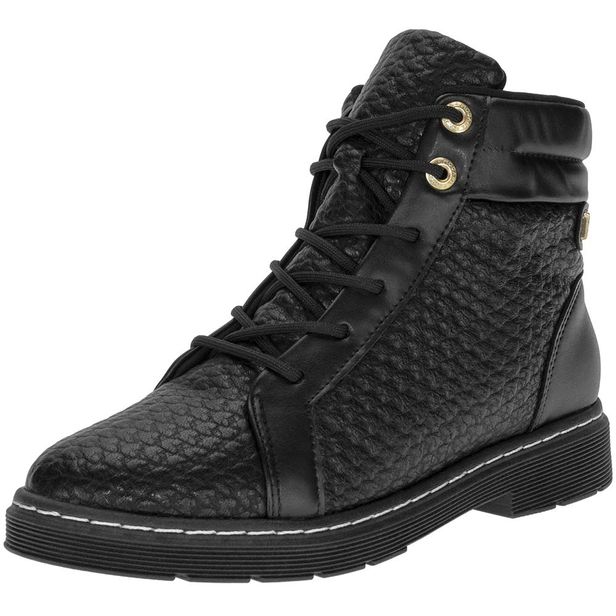Bota Feminina Coturno Modare 7081102 PRETO 34