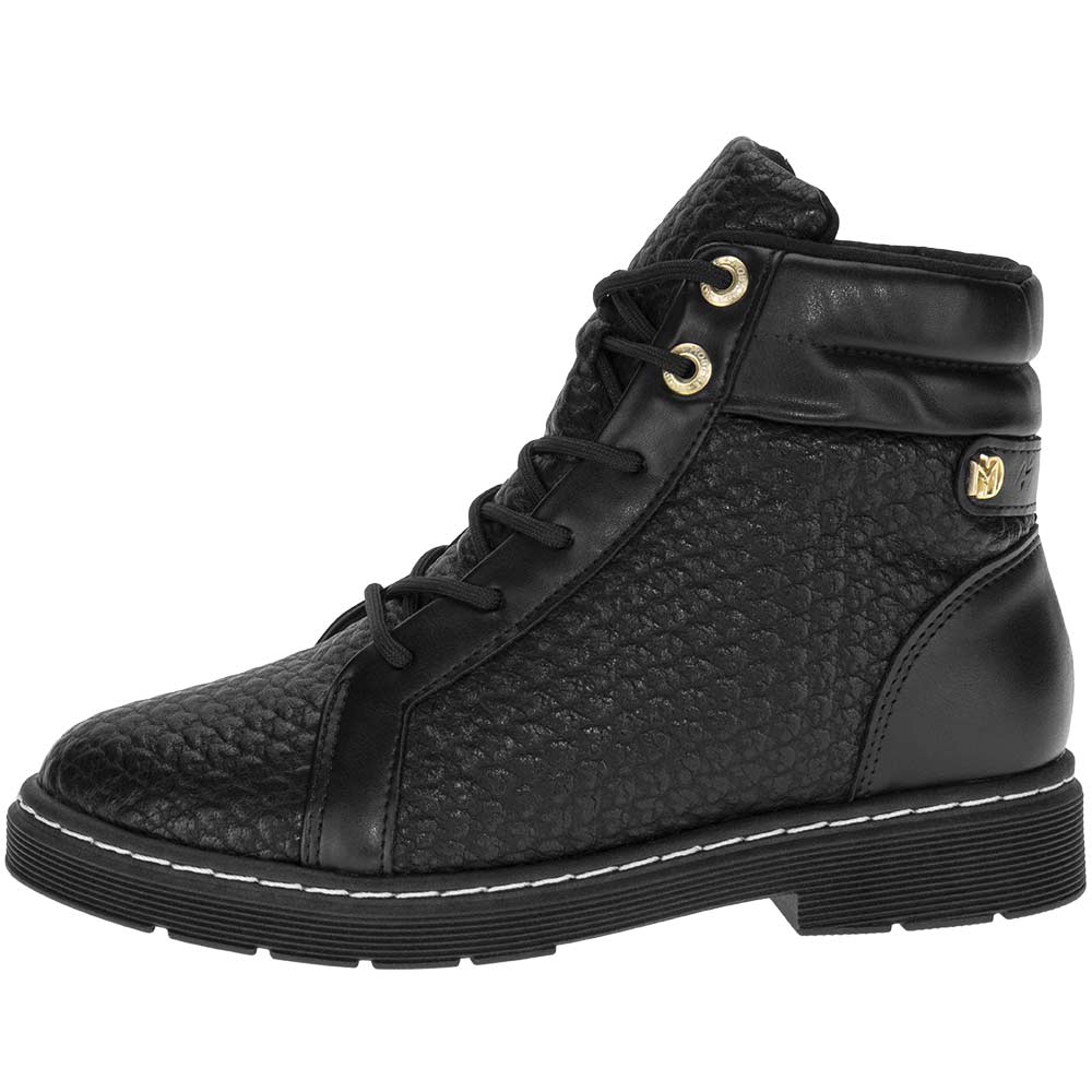 Bota Feminina Coturno Modare 7081102 PRETO cloviscalcados