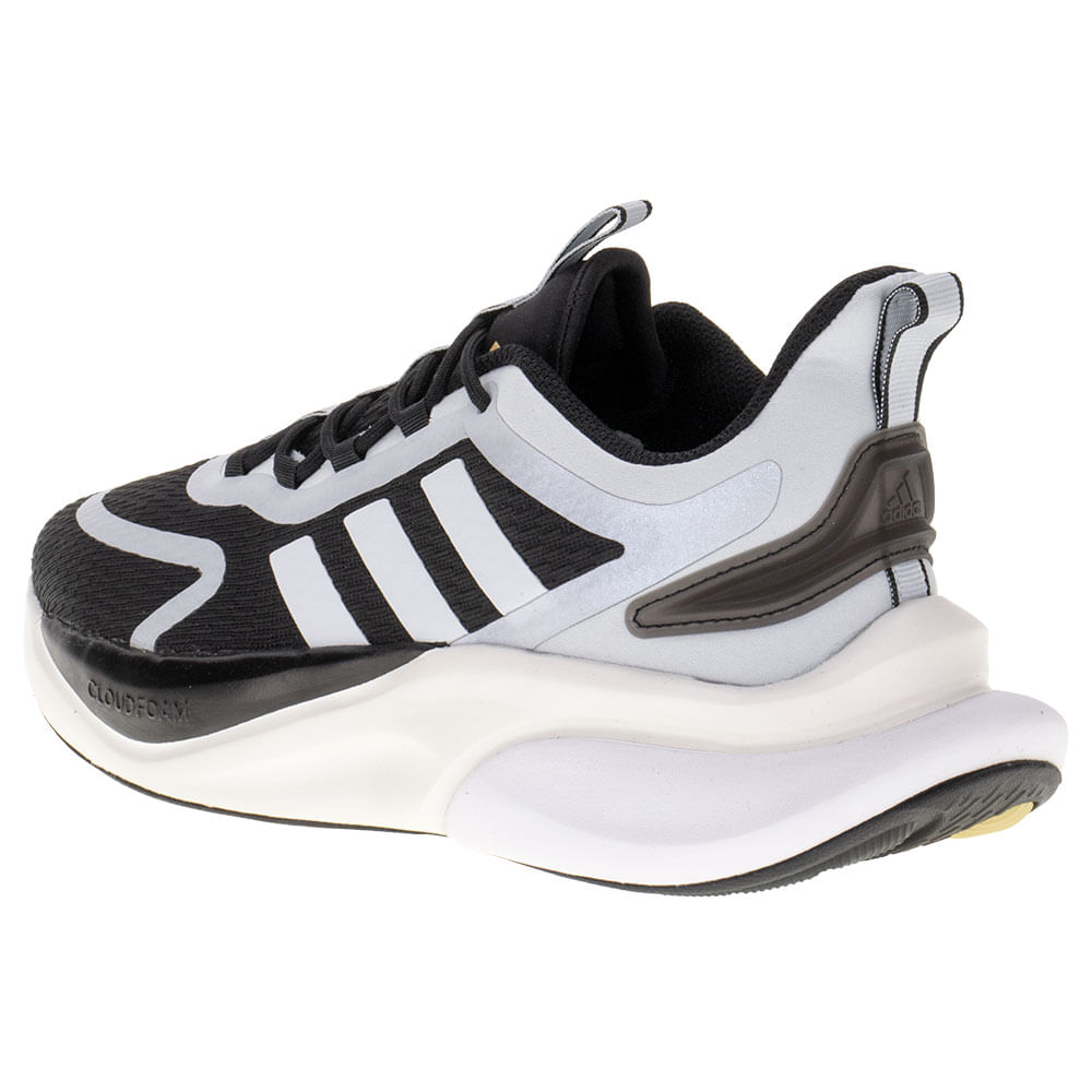 Tênis Masculino Alphabounce Adidas IG3583 PRETO/CINZA cloviscalcados