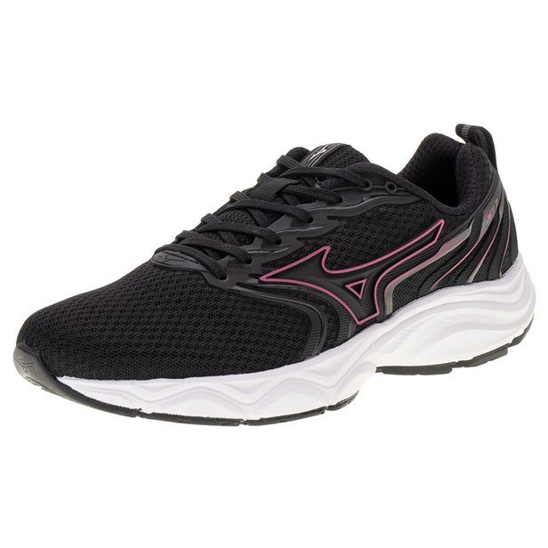 Tênis Feminino Jet 7 Mizuno 101089089 PRETO/ROSA 34