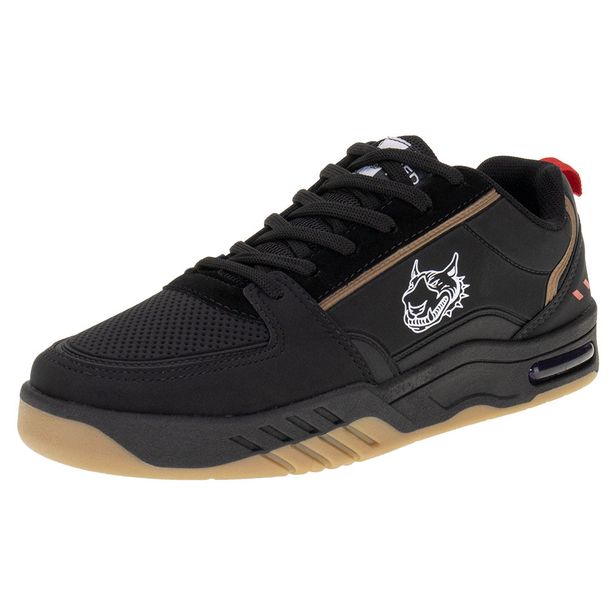 Tênis Masculino Apex Red Nose 842 PRETO 39