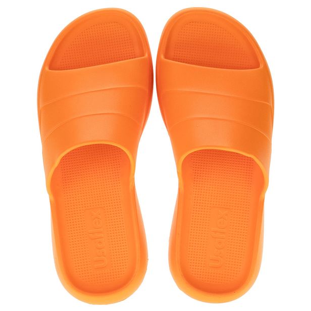 Chinelo Feminino Slide Poofy Usaflex - AI3301 LARANJA 34