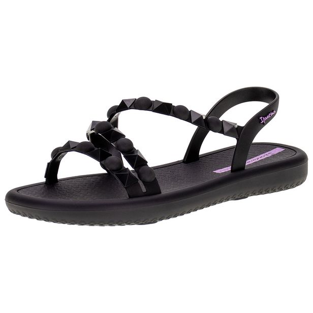 Sandália Feminina Flatform Meu Sol Ipanema - 27148 PRETO 33/34