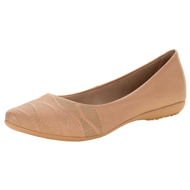 Sapatilha Feminina Flat Bottero 353308 BEGE 34