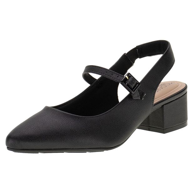 Sapato Feminino Salto Grosso Modare 7340125 PRETO 35