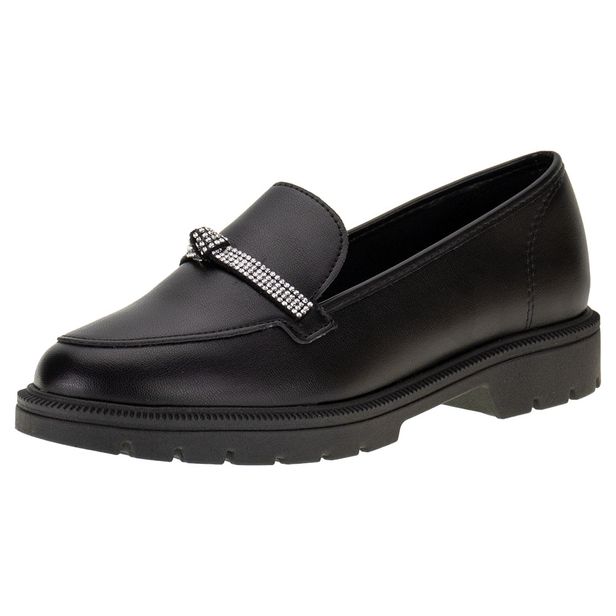 Mocassim Feminino Salto Grosso Beira Rio 4283122 PRETO 34