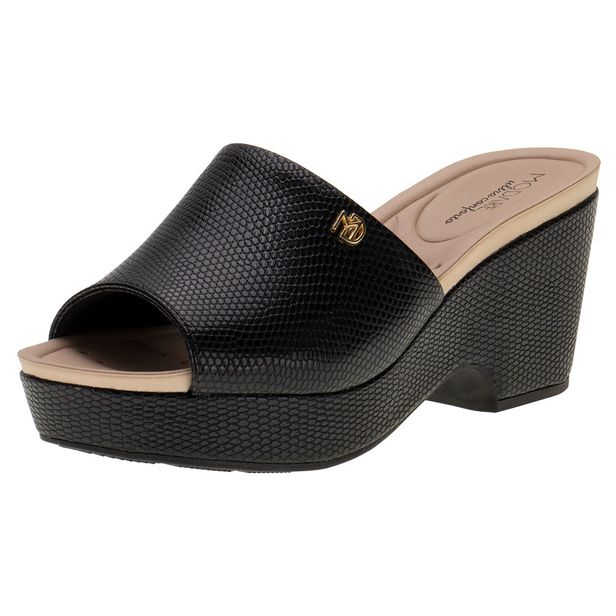Tamanco Feminino Salto Grosso Modare 7137123 PRETO 35