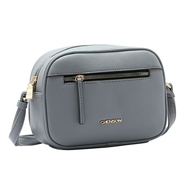 Bolsa Feminina Transversal Chenson CG84216 CINZA