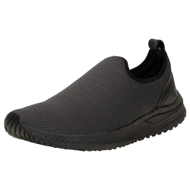 Tênis Masculino Slip On Zeuz 71KX PRETO/CINZA 39
