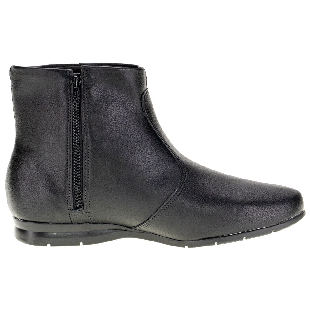 Bota Feminina Cano Baixo Beira Rio 9073104 PRETO 01 cloviscalcados