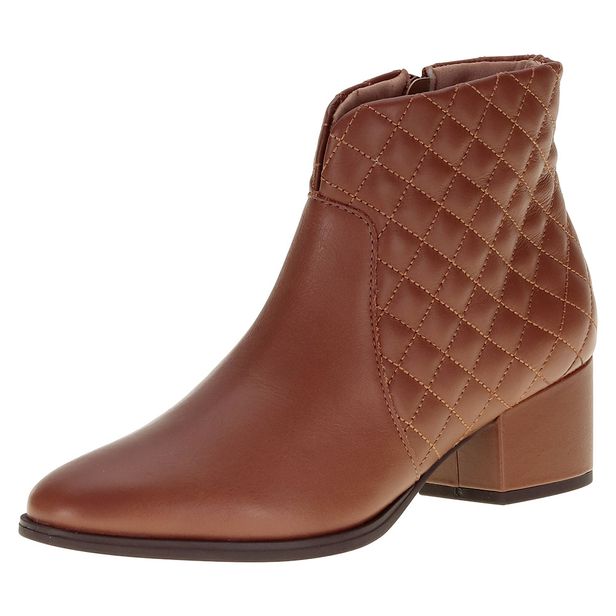 Bota Feminina Cano Baixo UsaFlex AD1519 CANELA 40