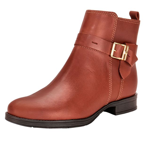 Bota Feminina Cano Baixo Bottero 361704 CARAMELO 34