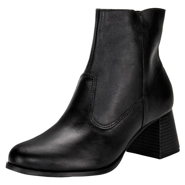 Bota Feminina Cano Baixo Miss Western 17033 PRETO 34