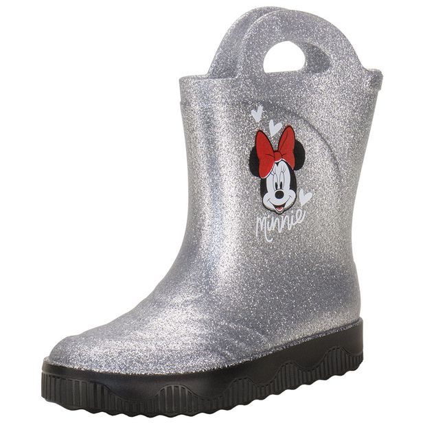 Galocha Infantil Minnie Funny Grendene Kids 23083 PRATA 25/26