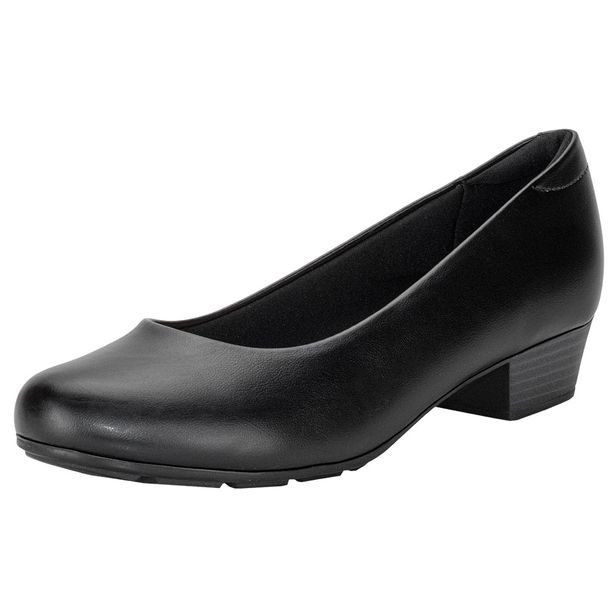 Sapato Feminino Salto Baixo Modare - 7032400 PRETO 34