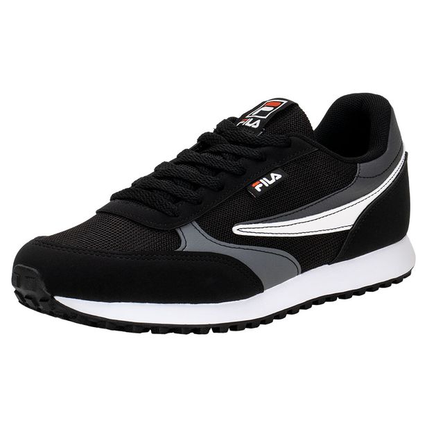 Tênis Masculino Renno Classic Fila F01L00258 PRETO/BRANCO 39